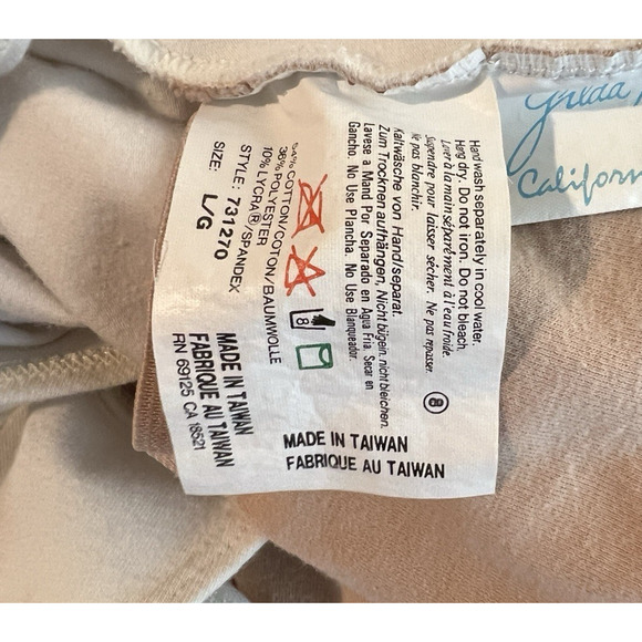 Vintage 90s Gilda Marx California Body Unitard Women Large White Workout Aerobic - Picture 10 of 11